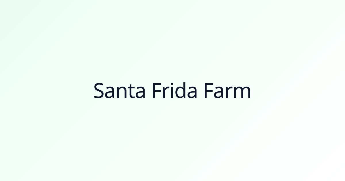Santa Frida Farm — Cultivo consciente en Antioquia | Santa Frida Farm ...